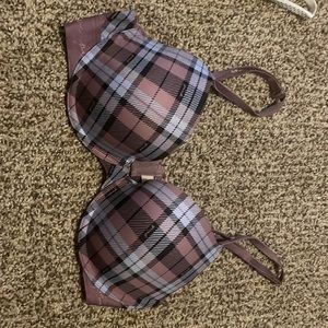 VS plaid bra